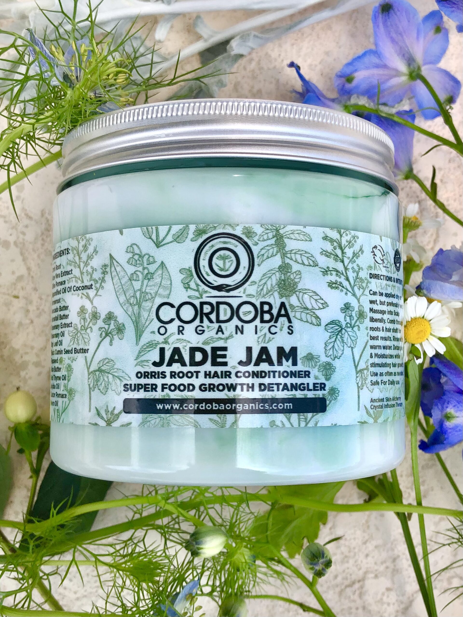 Jade Jam: Orris Root Hair Conditioner Super Food Growth Detangler -  .com