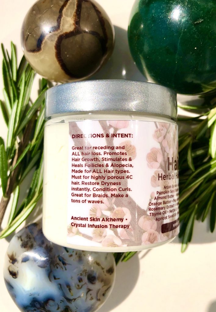 The Incredible "Hair Majic" Herbal Hair Pomade Butter. With 18+ Healing