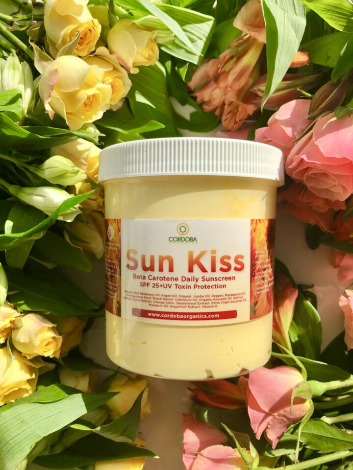 "Sun Kiss" Face & Body *LOTION* A Beta Carotene Daily Sunscreen SPF 25