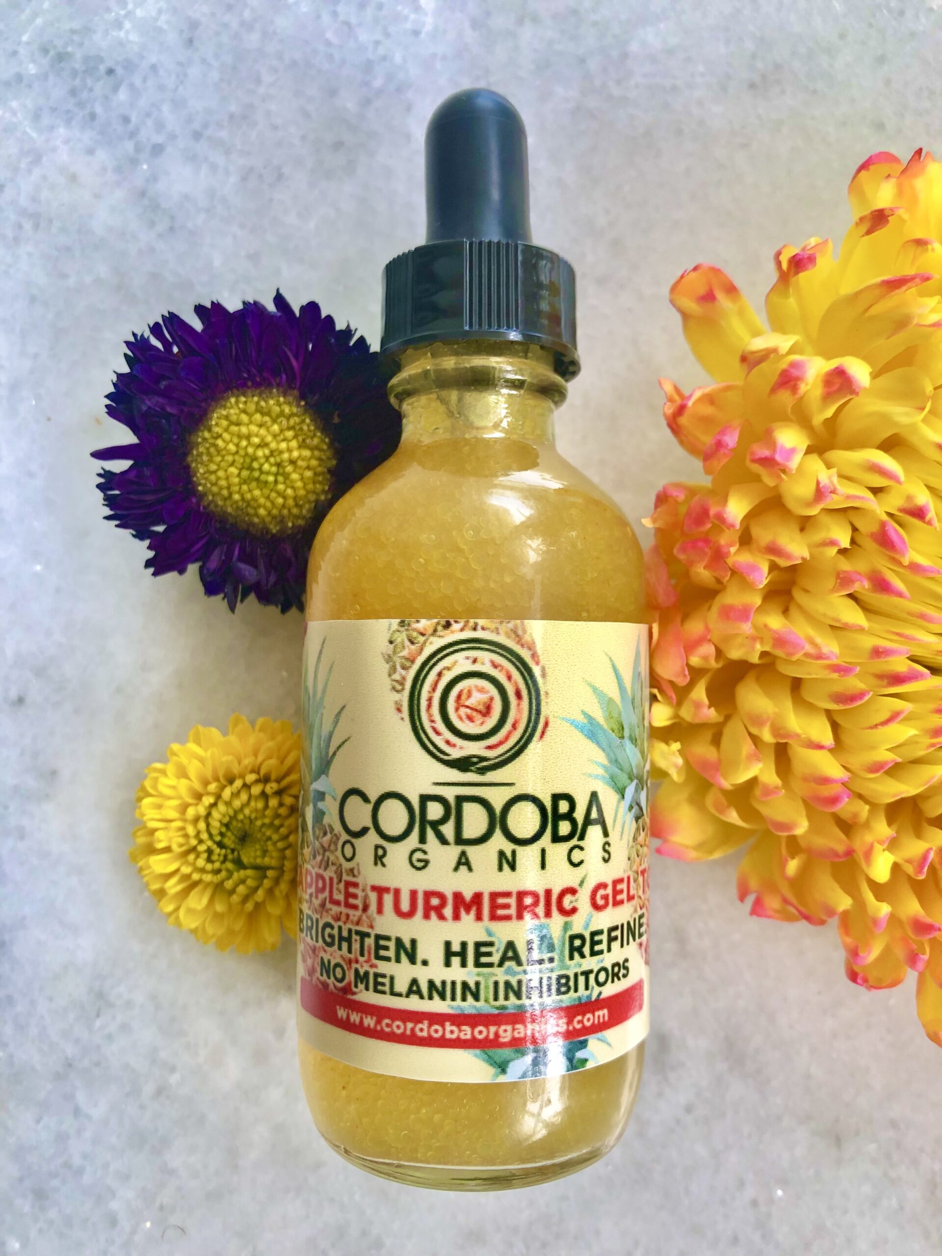 Pineapple Tumeric Alchemy Herbal Face & Body Wash: Brighten. Heal. Refine.  