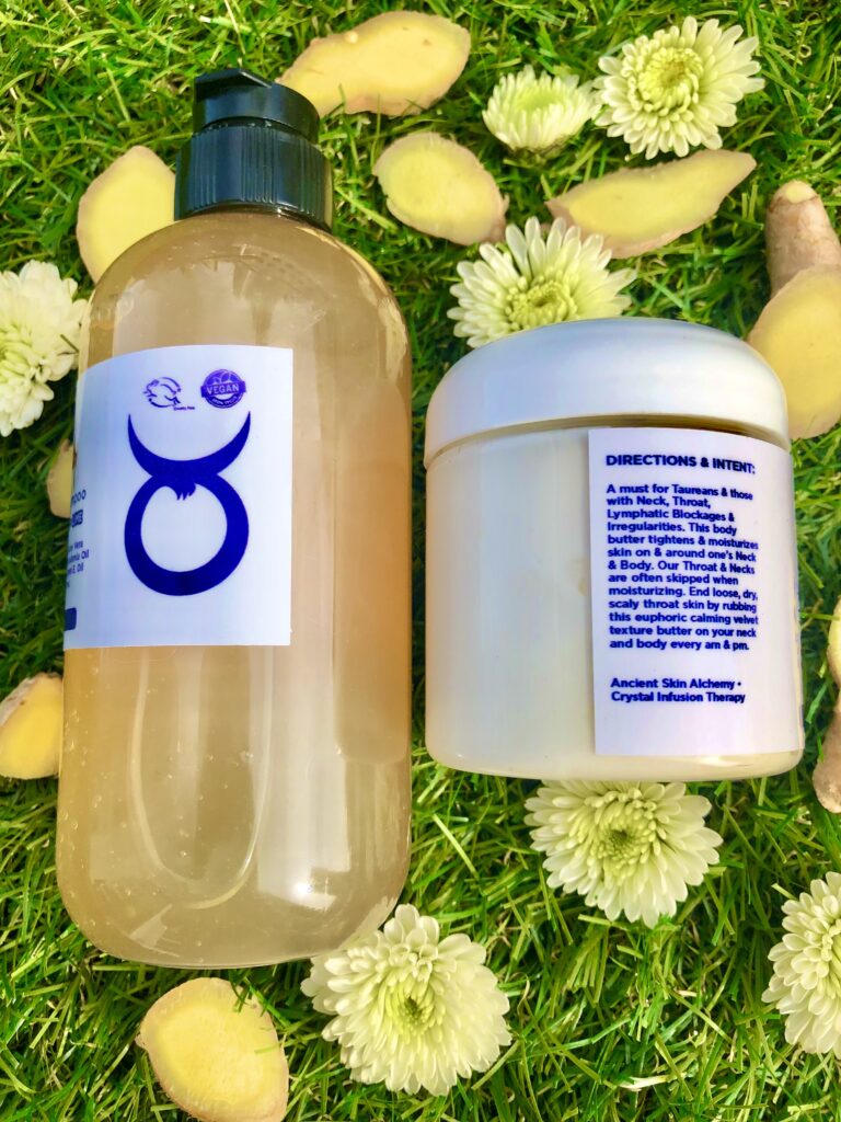 Taurus Me Gingerly Gift Set. Comes With BOTH the Ginger Lime Infused